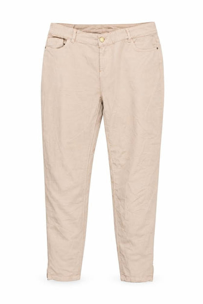 Front view of MDW Collection Women's Beige Trousers, size 16