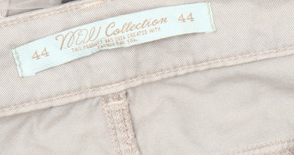MDW Collection Women's Beige Trousers Size 16