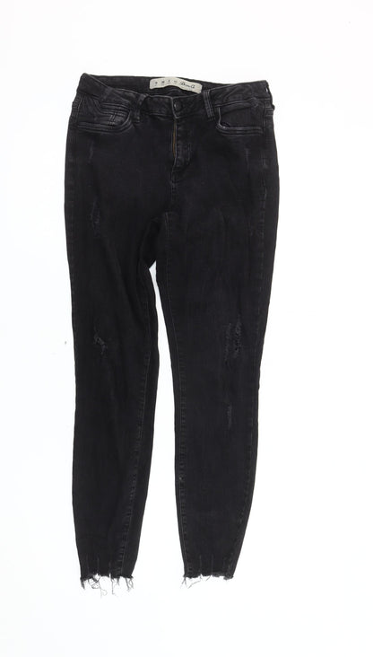 Denim Co. Women's Black Skinny Jeans Size 10