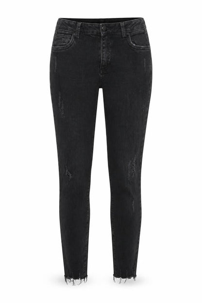 Womens UK Size 10 Denim Co. Slim Fit Skinny Black Jeans