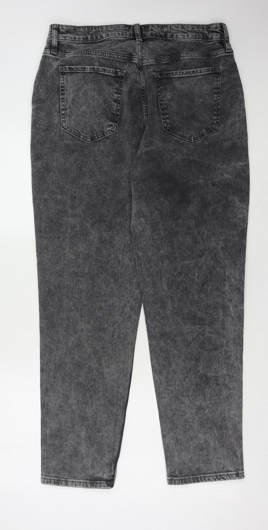 F&F Women's Black Regular Fit Jeans Size 16L