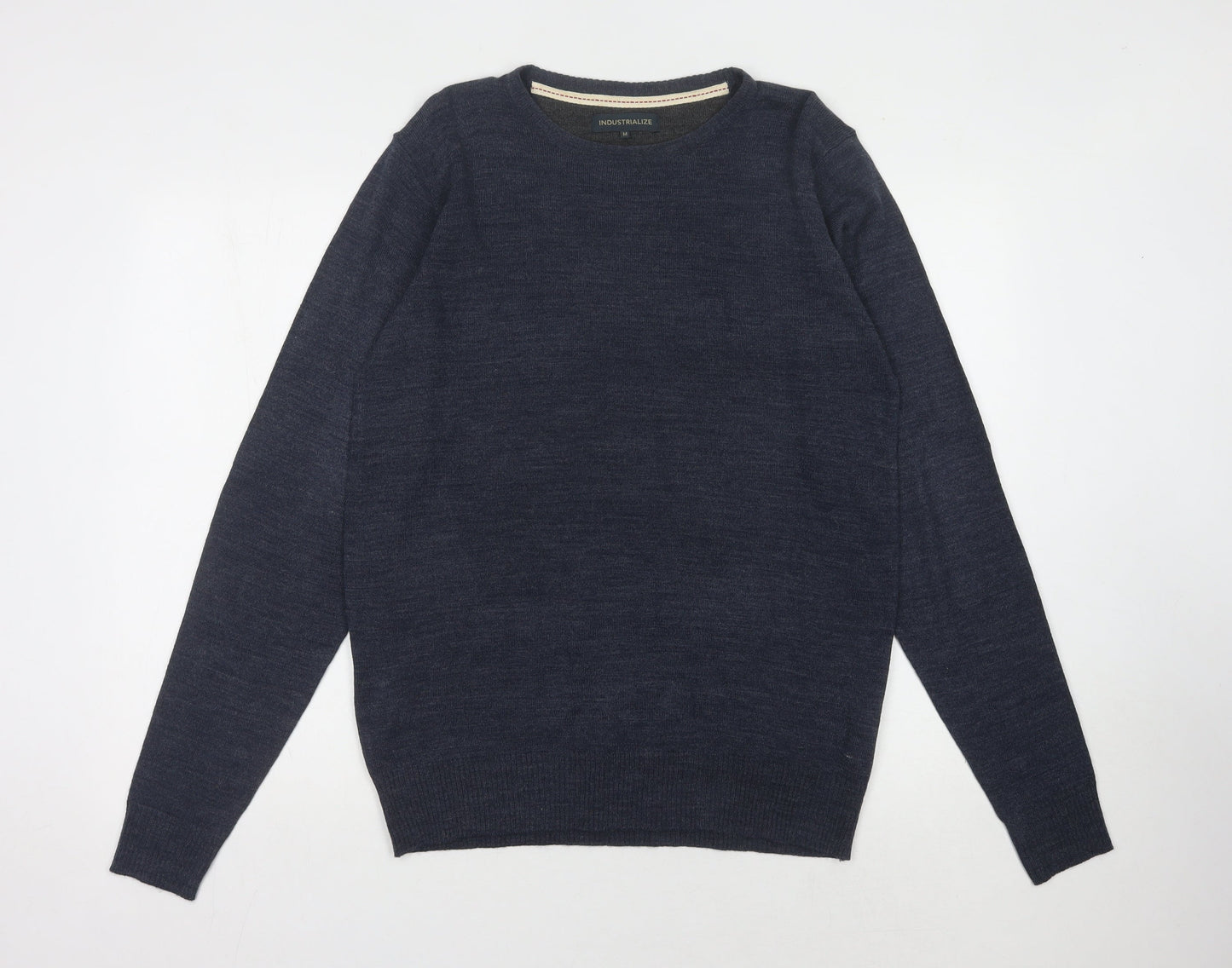 Industrialize Men's Blue M Pullover Jumper Crew Neck