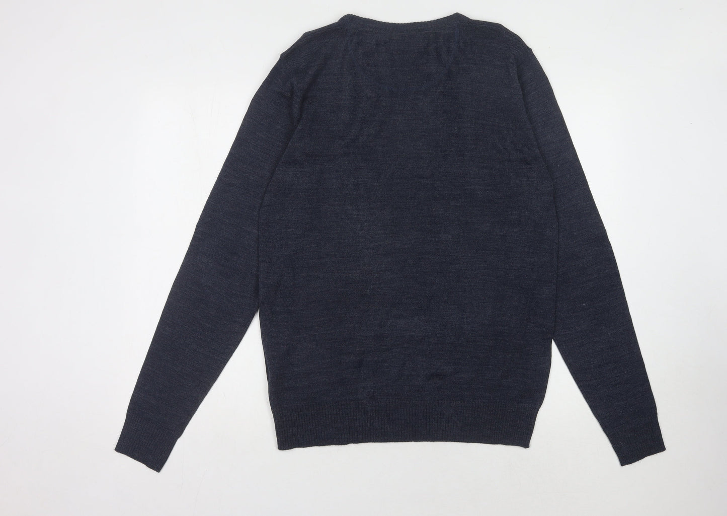 Industrialize Men's Blue M Pullover Jumper Crew Neck