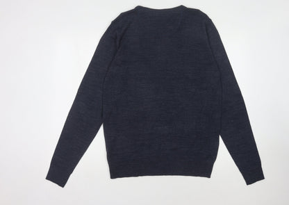 Industrialize Men's Blue M Pullover Jumper Crew Neck