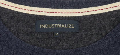 Industrialize Men's Blue M Pullover Jumper Crew Neck