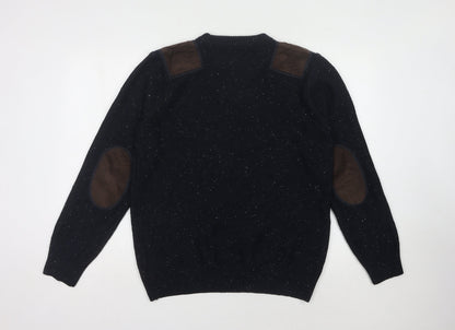 Next Men's Black Medium Pullover Jumper