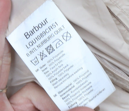 Barbour Woman's Brown Puffer Jacket Size 8