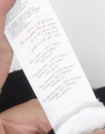 New Look Men's Black Pullover Jumper Size S