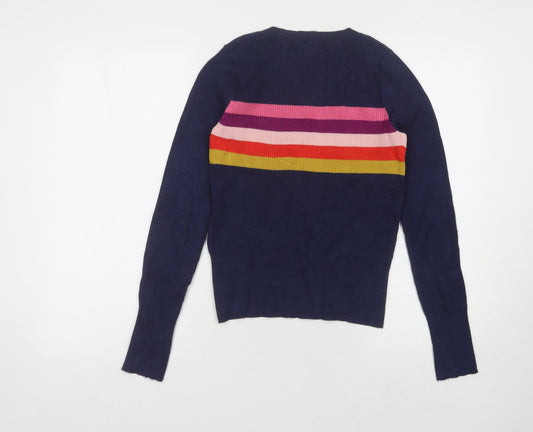 iF iT WeRe Me Women's Multicoloured Pullover Jumper, M