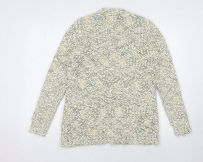 Womens UK Size M New Look Multicoloured Cardigan Jumper