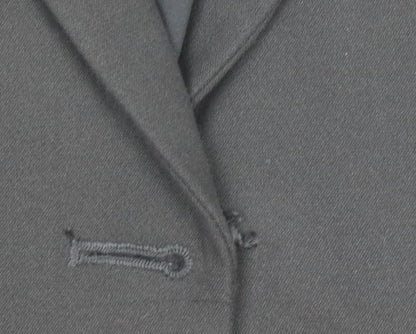 Jaeger Women's Black Blazer Size 10 Regular Fit