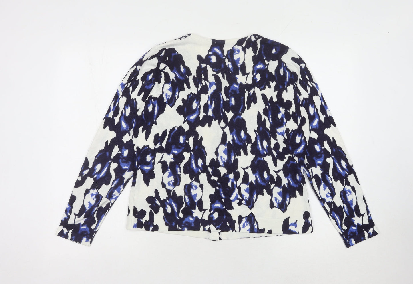 Womens UK Size 10 Marks and Spencer Blue Cardigan Jumper