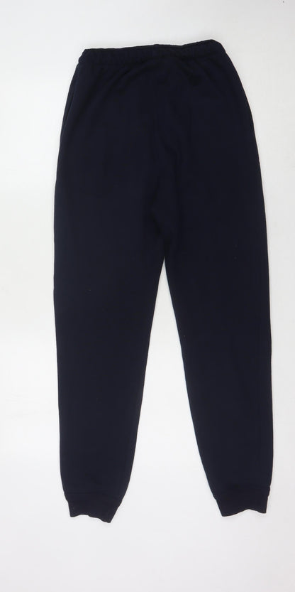 Womens UK Size M St Michael Regular Fit Jogger Blue Trousers