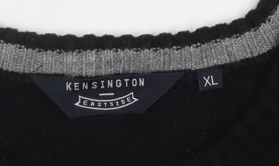 Kensington Eastside Men's Black XL Pullover Jumper