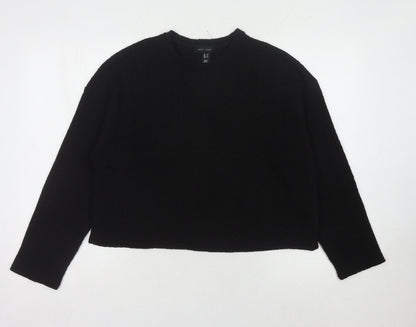 Womens UK Size M New Look Black Pullover Jumper