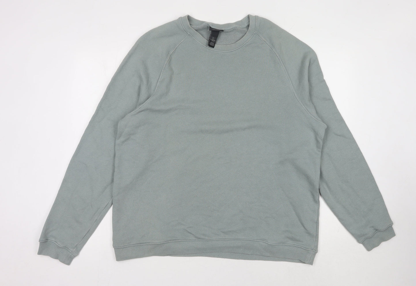 Unisex Adults UK Size 12 H&M Grey Pullover Sweatshirt