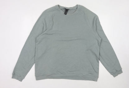Unisex Adults UK Size 12 H&M Grey Pullover Sweatshirt