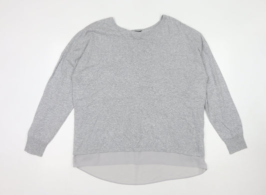 Womens UK Size 20 Marks and Spencer Grey Pullover Jumper
