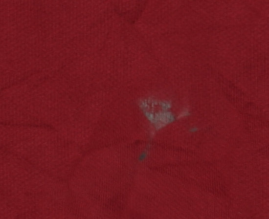 JAKO Men's Red Polo Medium Football Jersey