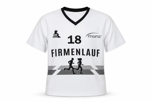 münz Women's White XS V-Neck Running T-Shirt