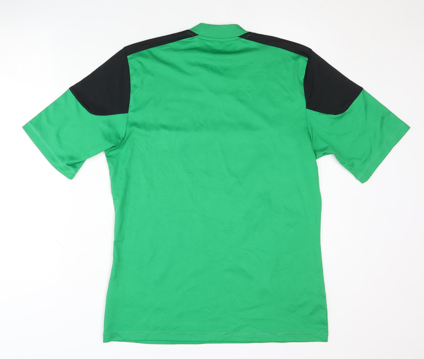Adidas Men's Green Football Jersey T-Shirt Medium