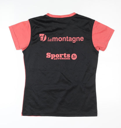 La Montagne Women's Pink T-Shirt M Activewear