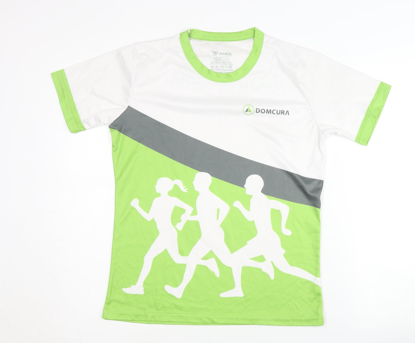 Anka Sport T-Shirt, Men's M, White Graphic Activewear
