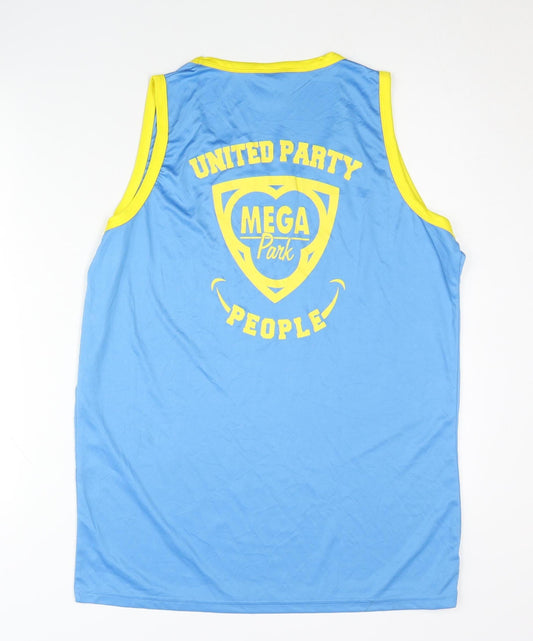 MEGA Park Men's XL Blue Tank Top