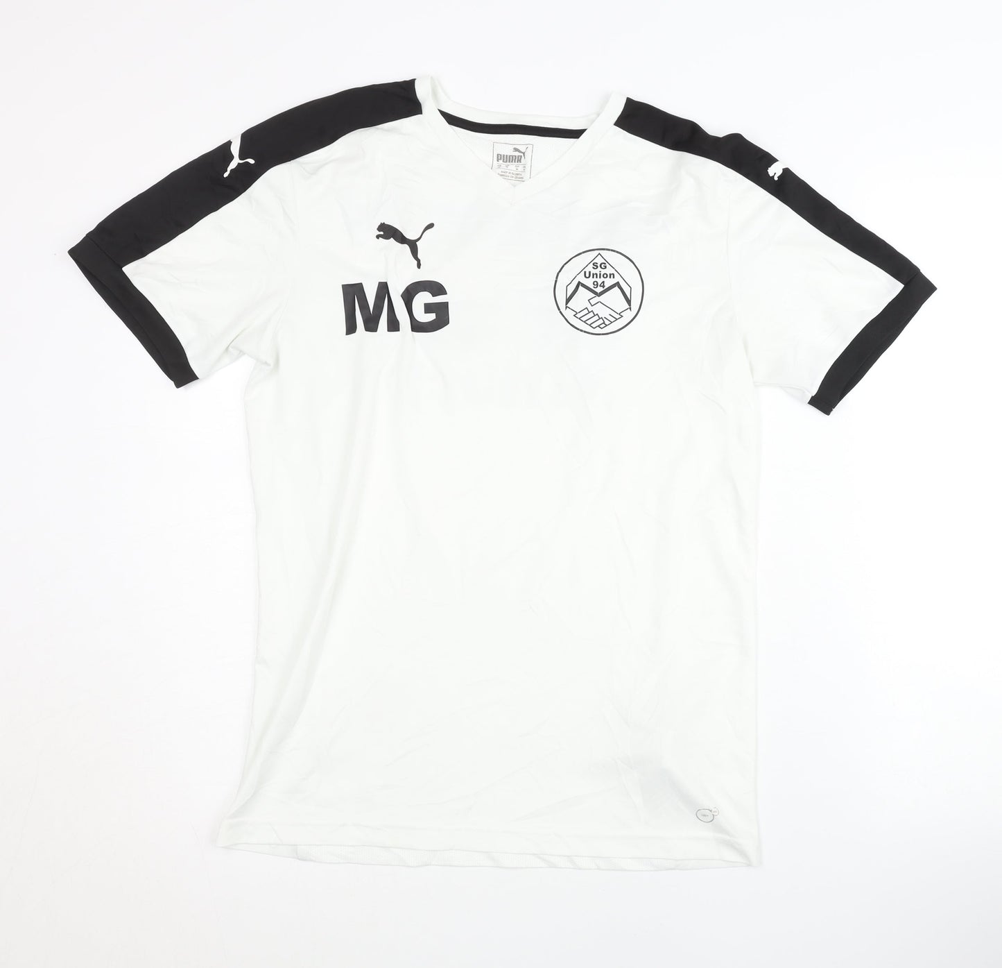 Puma Men's White Football Jersey M