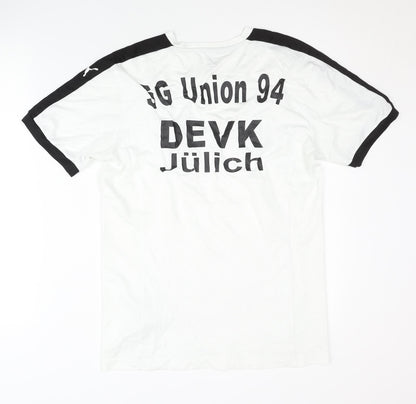 Puma Men's White Football Jersey M