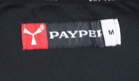 Payper Men's Black Graphic T-Shirt - Size M