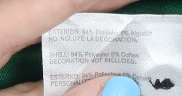 Joma Men's Green Polo Shirt, L Size, for Football