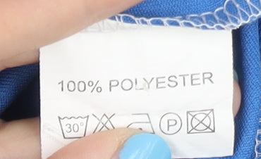 Slazenger Men's XL White Blue Sports T-Shirt