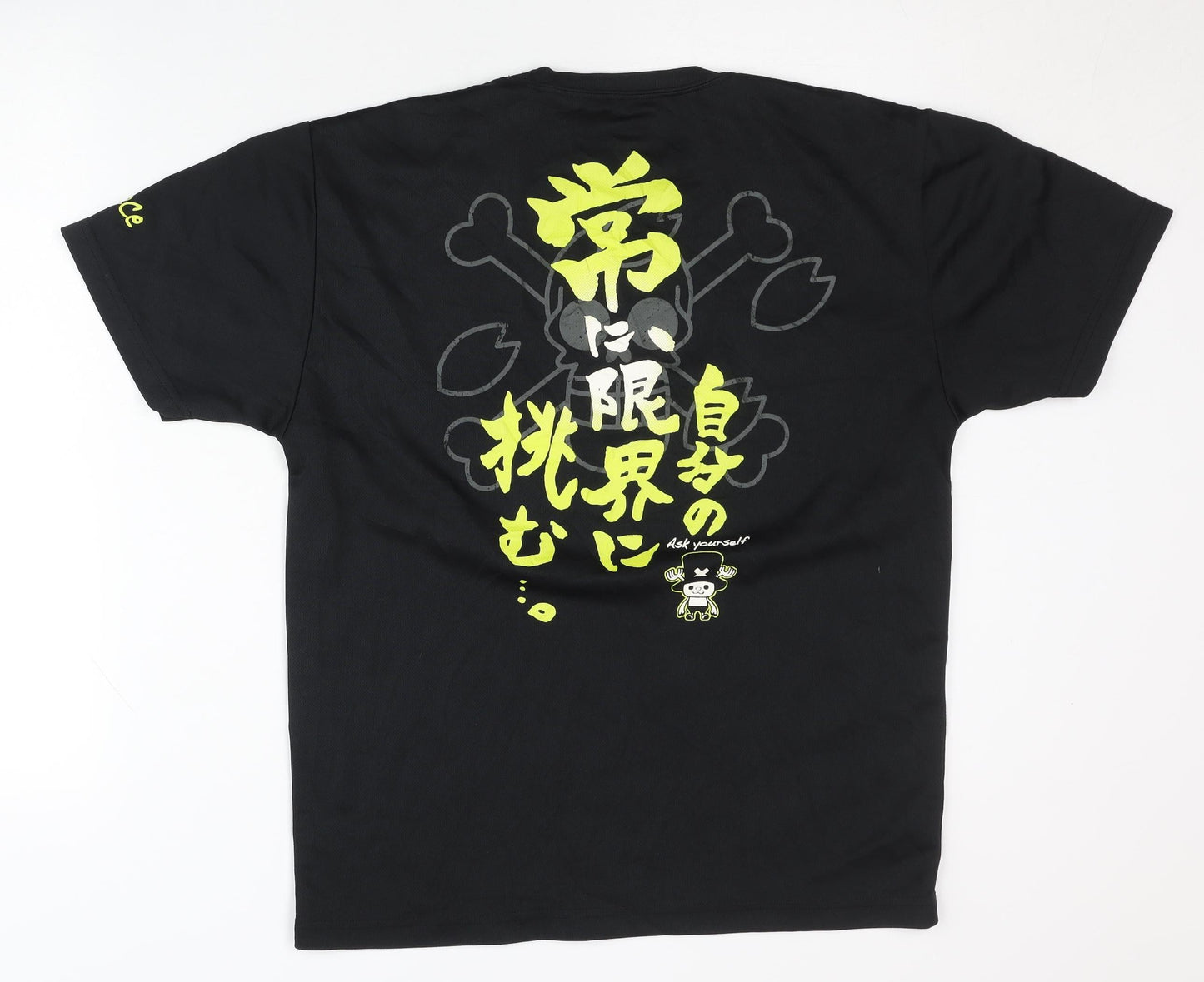 One Piece Black Anime T-Shirt Unisex Size S