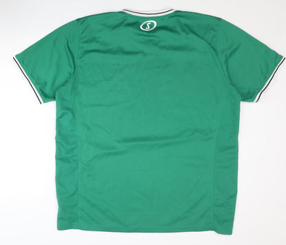 Spalding Men's Green XL Basketball Jersey