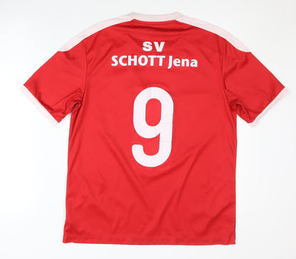 JAKO Men's Red Football Jersey T-Shirt, Size S