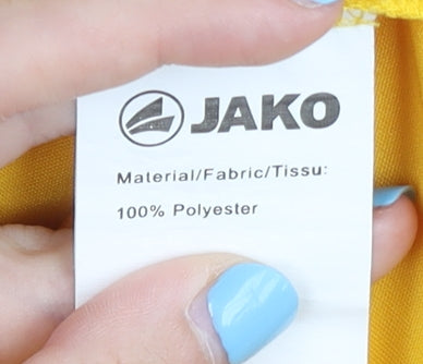 Jako Men's Yellow Jersey T-Shirt Size M