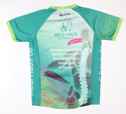 Artiva Men's Green Running T-Shirt Size S