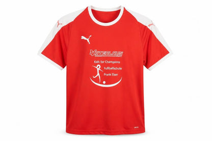 Mens UK Size M PUMA Red Football T-Shirt