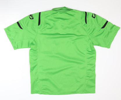 Saller Men's Green Polo Football Jersey Size L