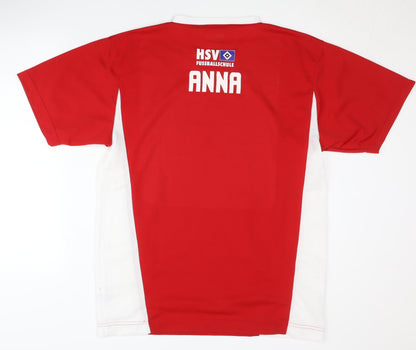 Puma Men's Red Football Jersey L