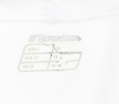 Erima Men's White Running T-Shirt L, Sportswear