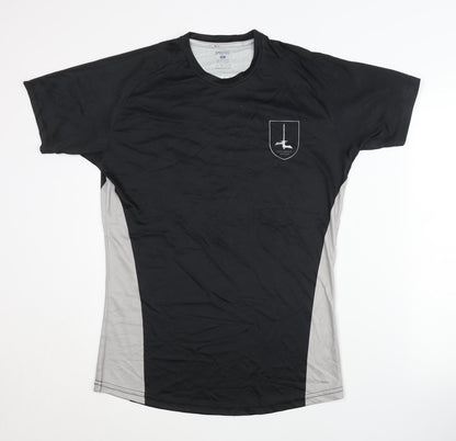 SPEETEE Men's Black Athletic T-Shirt, Size L