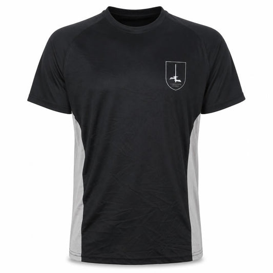 SPEETEE Men's Black Athletic T-Shirt, Size L