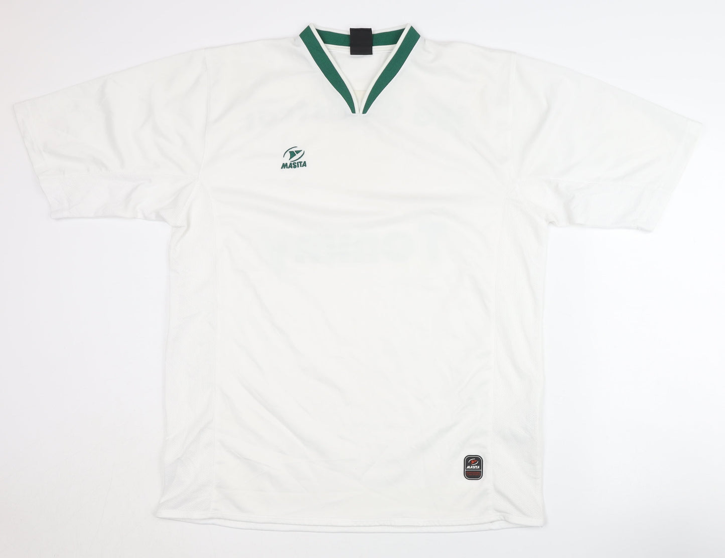 Masita Men's XL White Football Jersey