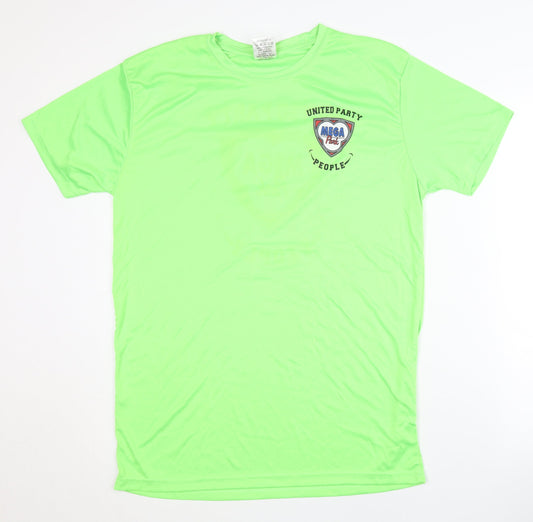 MEGA Park Green Graphic T-Shirt Unisex M