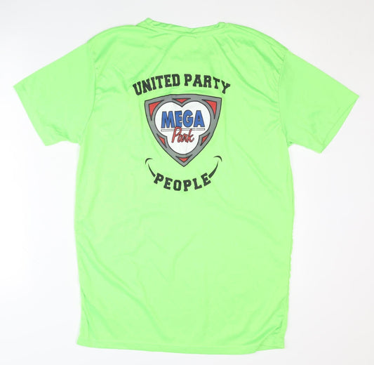 MEGA Park Green Graphic T-Shirt Unisex M