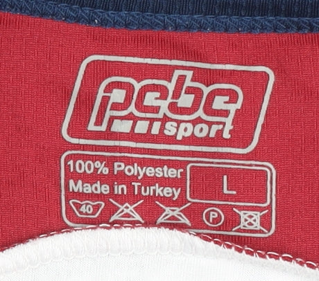 Pebe Sport Men's Multicoloured Triathlon Jersey L