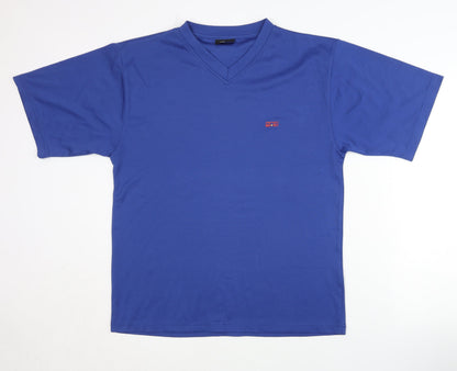 Feroti Sport Men's Blue XL V-Neck T-Shirt