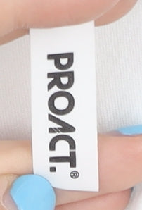 PROACT Men's White L Jersey T-Shirt Activewear